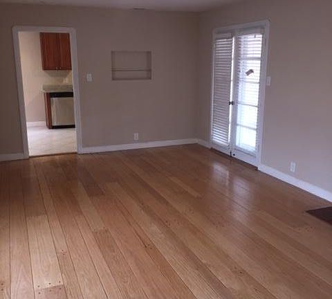 Living room with hardwood floors
