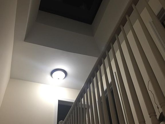 Skylight in the hallway