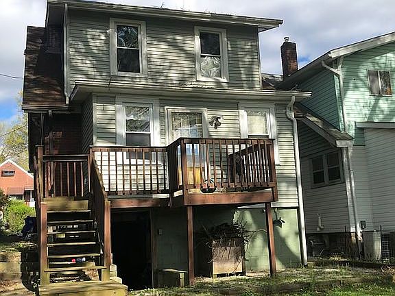 Back of front house