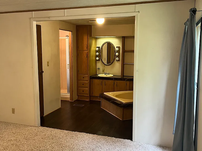 master (2nd) bedroom with attached bath
