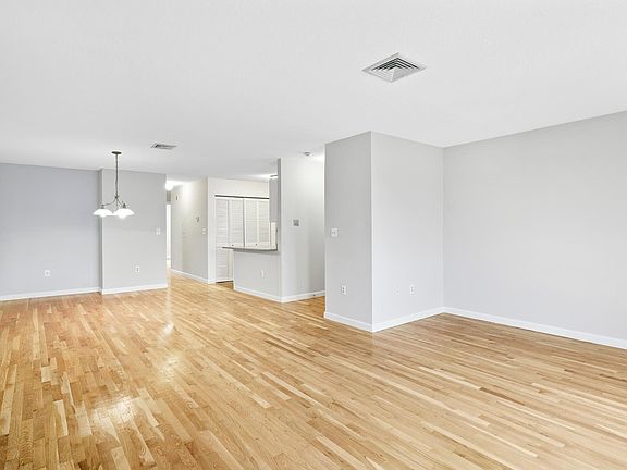 living room into dining room