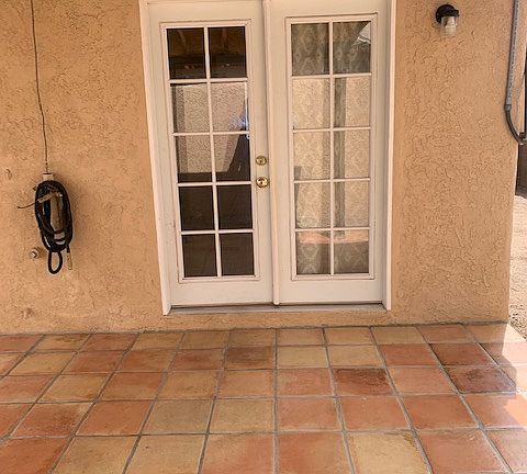 French door entrance from backyard into unit. Additional photos to follow.