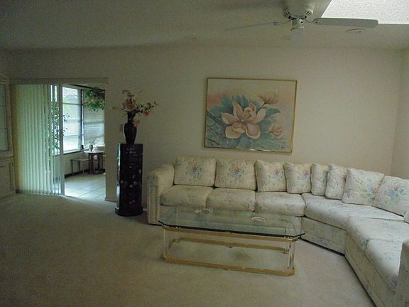 Sun-lit living room