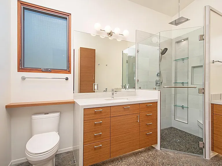 On suite bathroom
