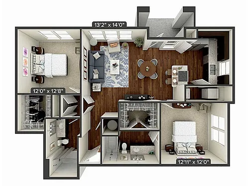 Floor plan B10-1026