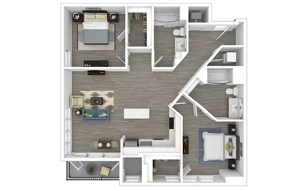 Floor plan Key Biscayne