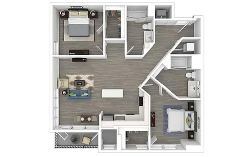 Floor plan Key Biscayne