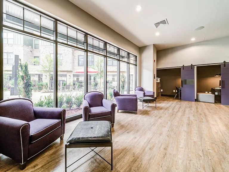 08-University Edge Greenville _ Dickinson Lofts-Social Lounge