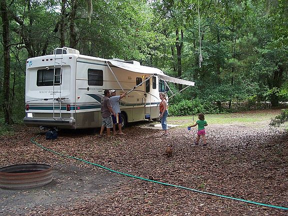 Plenty of room to park an RV