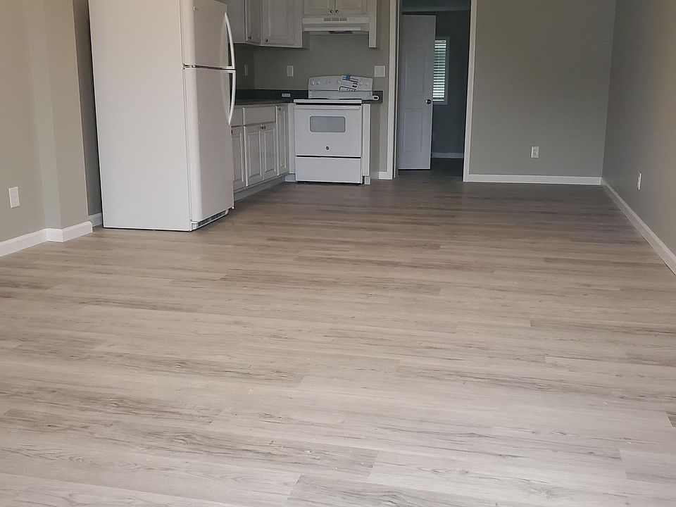 View from front door to kitchen