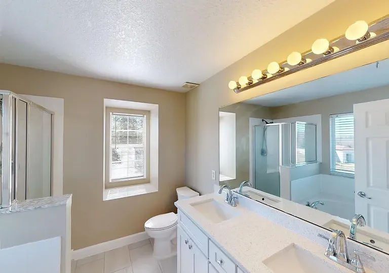 Master bathroom