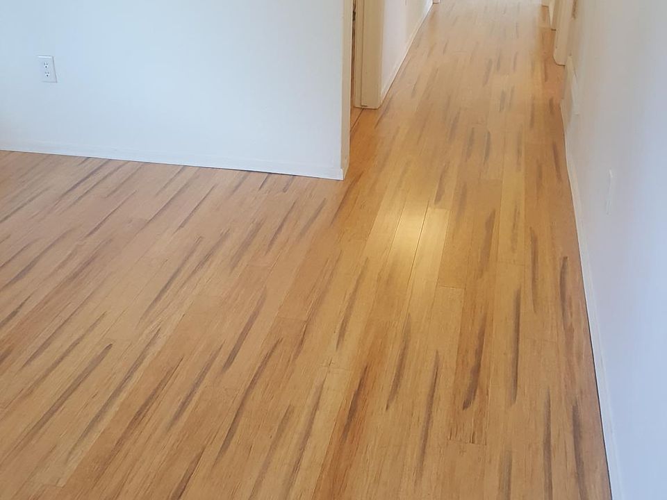 View from master bedroom to living room