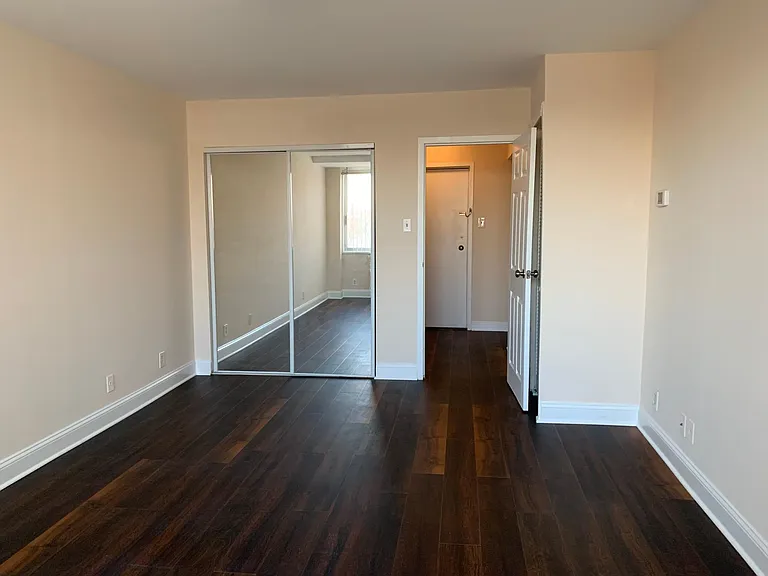 Bedroom with closet