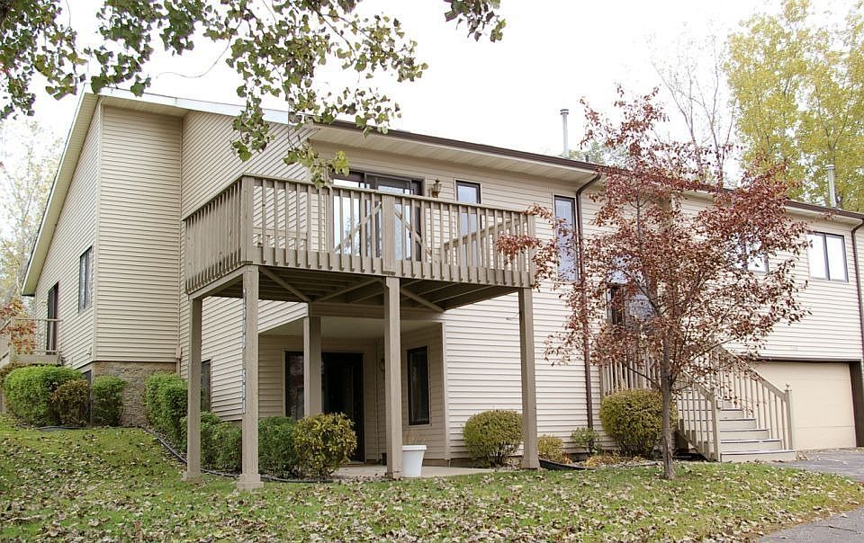 A lot of room for the money plus a private deck & patio!