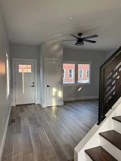 Front Entrance leading into the living room w/ Closet for extra storage - 4550 Friendship Ave