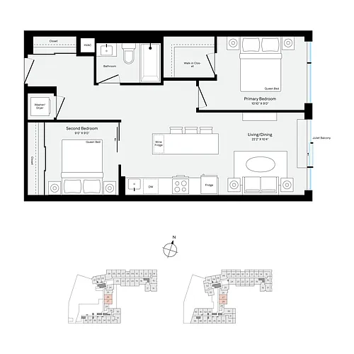Floor plan W326