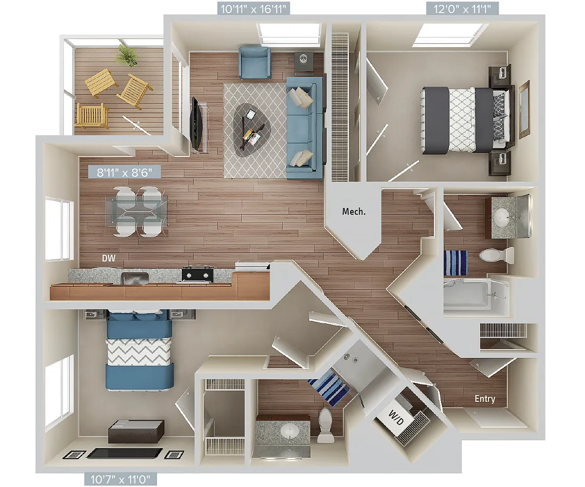 Floor plan 631