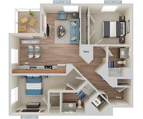 Floor plan 631