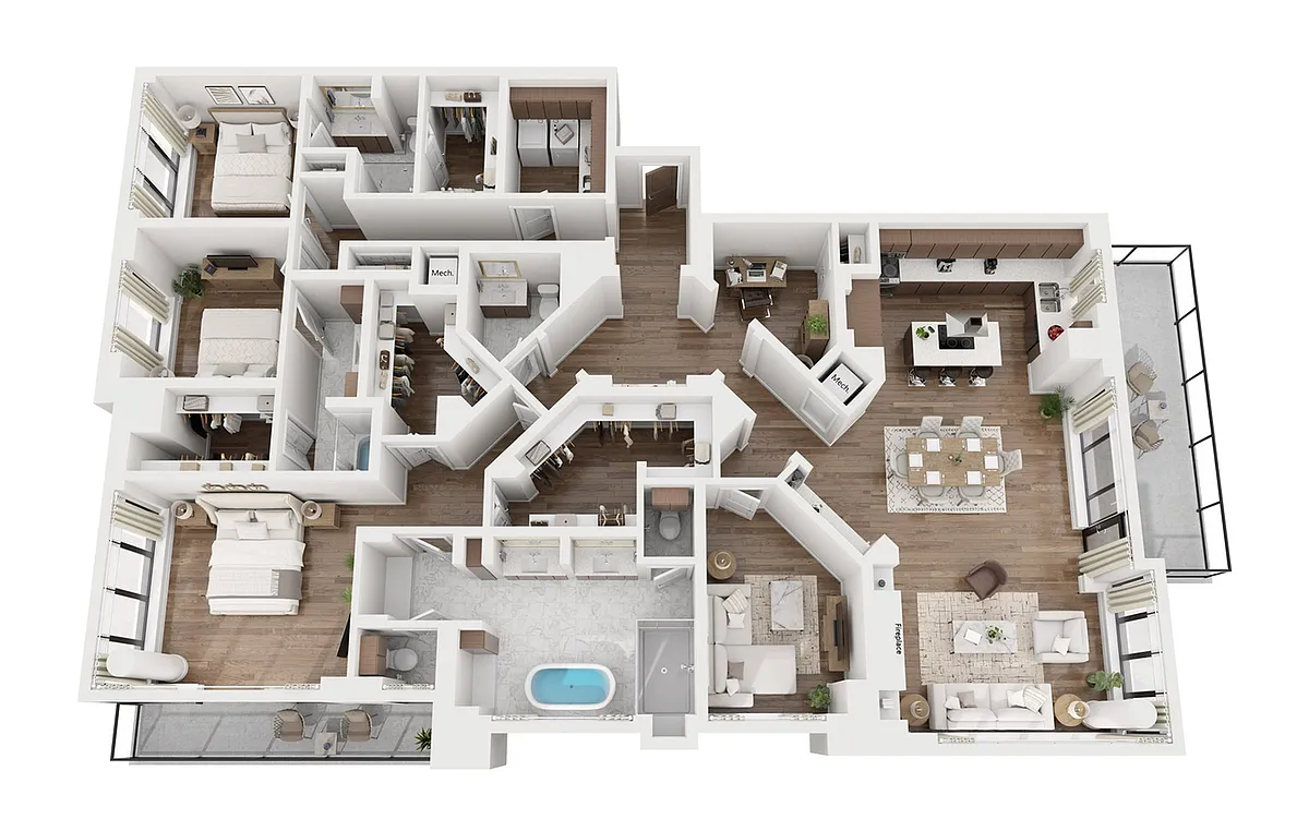 Floor plan PH01