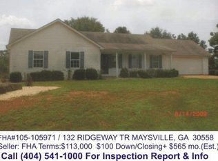 132 Ridgeway Ter, Maysville, GA 30558