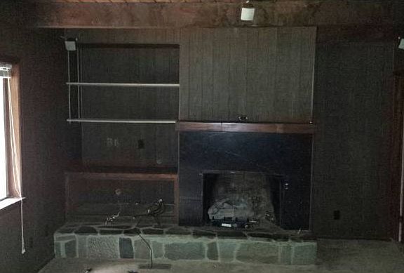 Stone Gas Fireplace