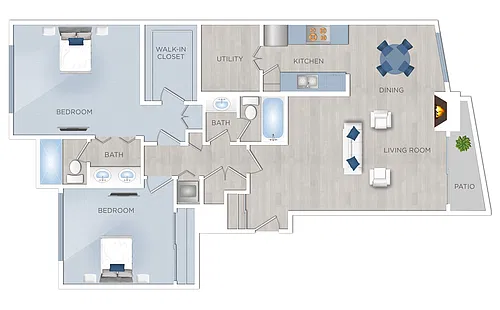 Floor plan Plan A