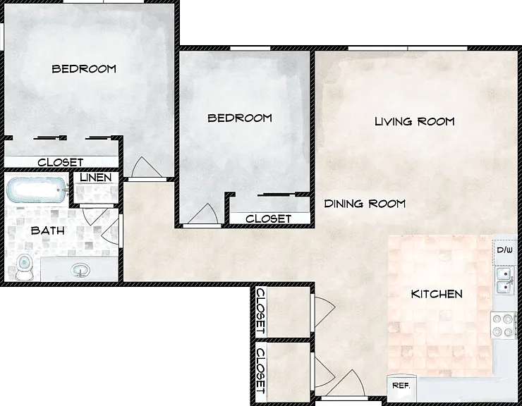 Roster Floorplan Diagram