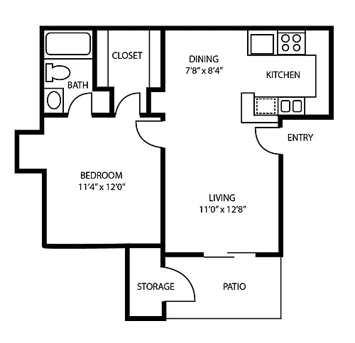 Floor plan A1