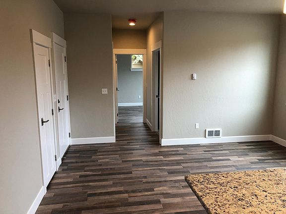 Downstairs- bedroom, bathroom eating area