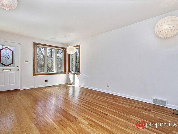 Living Room Overlooks Forest Preserve