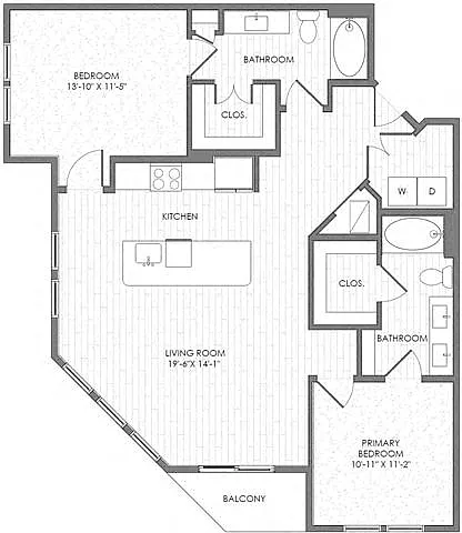 Floor plan B2