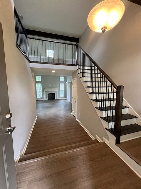 Elevating everyday living _ our newly updated staircase blends modern elegance with timeless craftsmanship.
