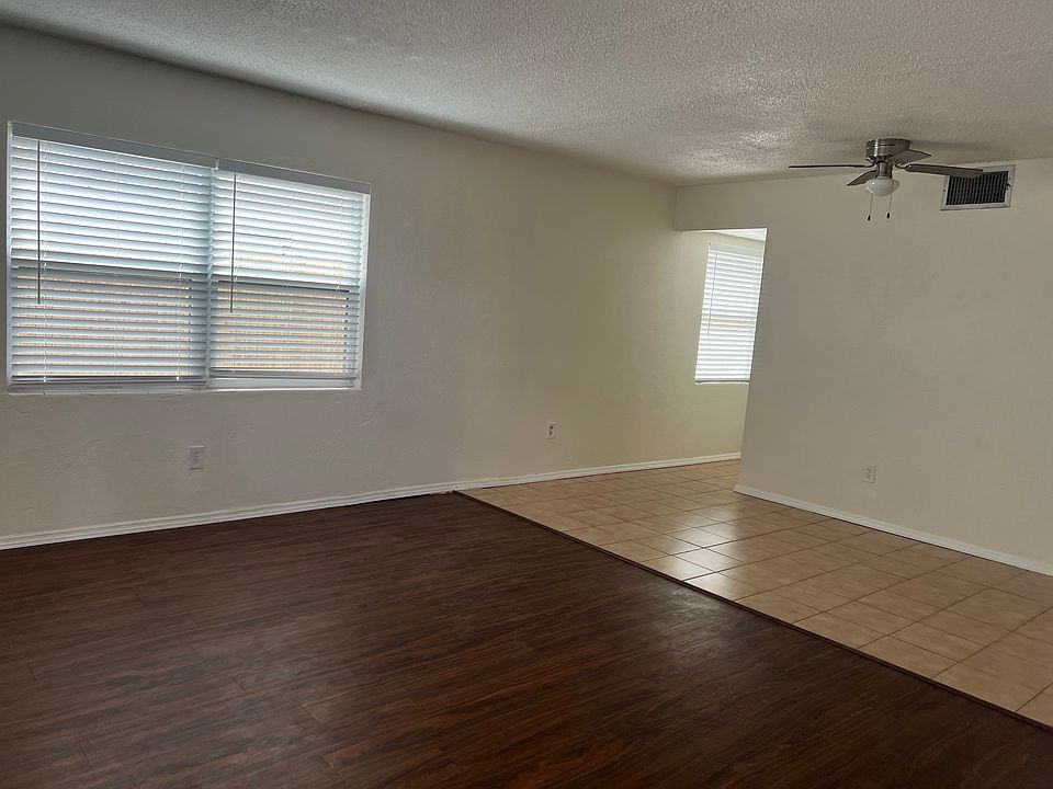 Primary living and dining area