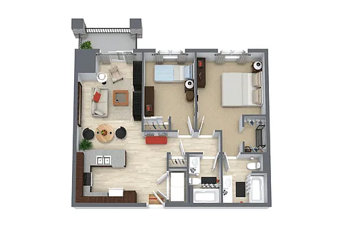 Floor plan 1041-409