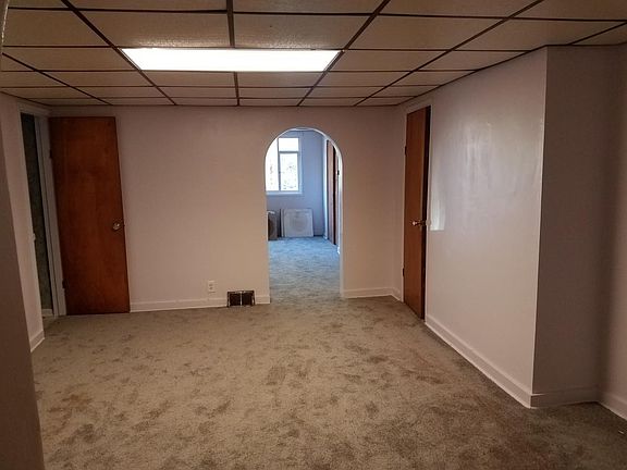 View from dining room to living room