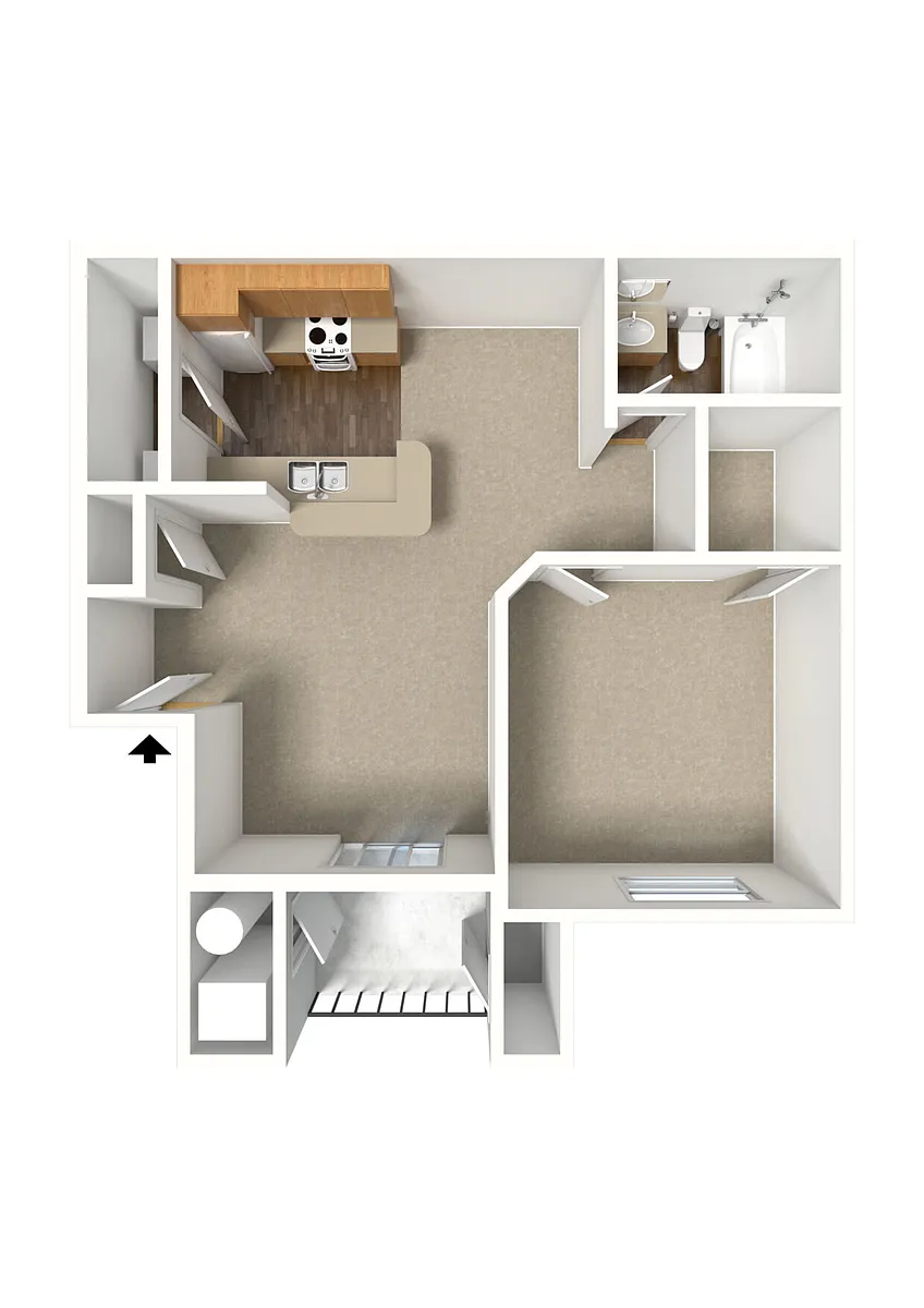 Floor plan Spruce II