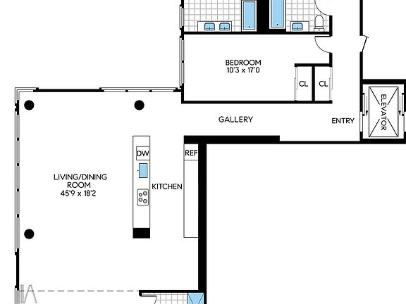 2nd image of 245 10th Ave APT 8W