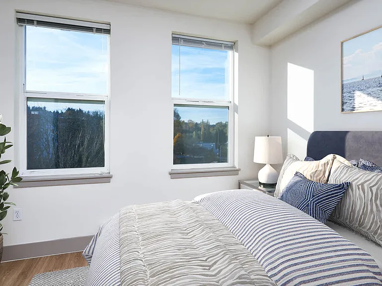 Bedroom with Hard Surface Flooring