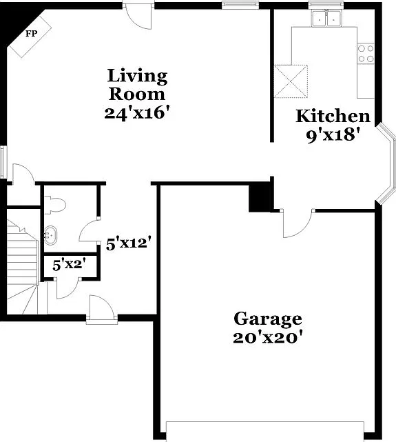3 bed, 2.5 bath, 1671 sqft, $2,005 — Photo 2