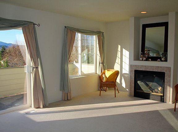 Light and open living room