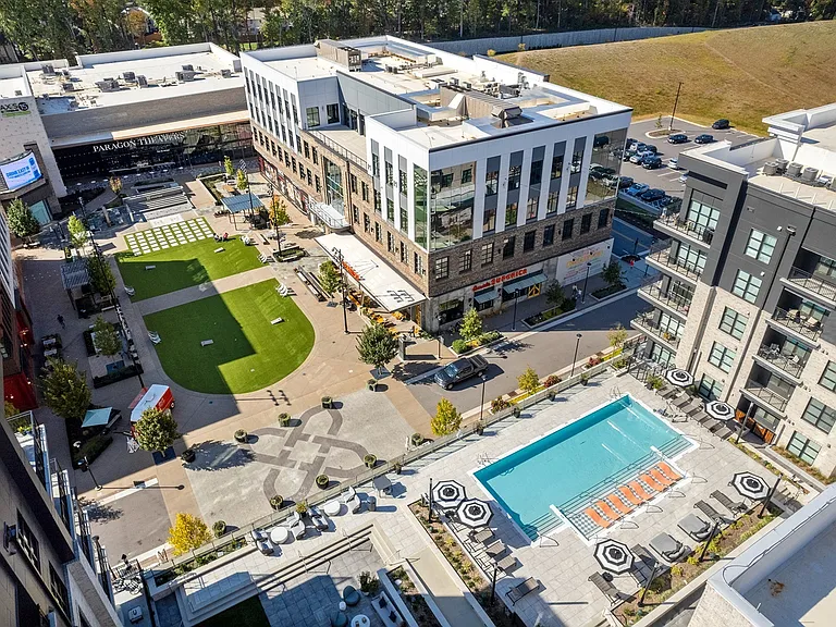 Soak up the scene at The Allison_where luxury living meets vibrant community just steps from your front door.