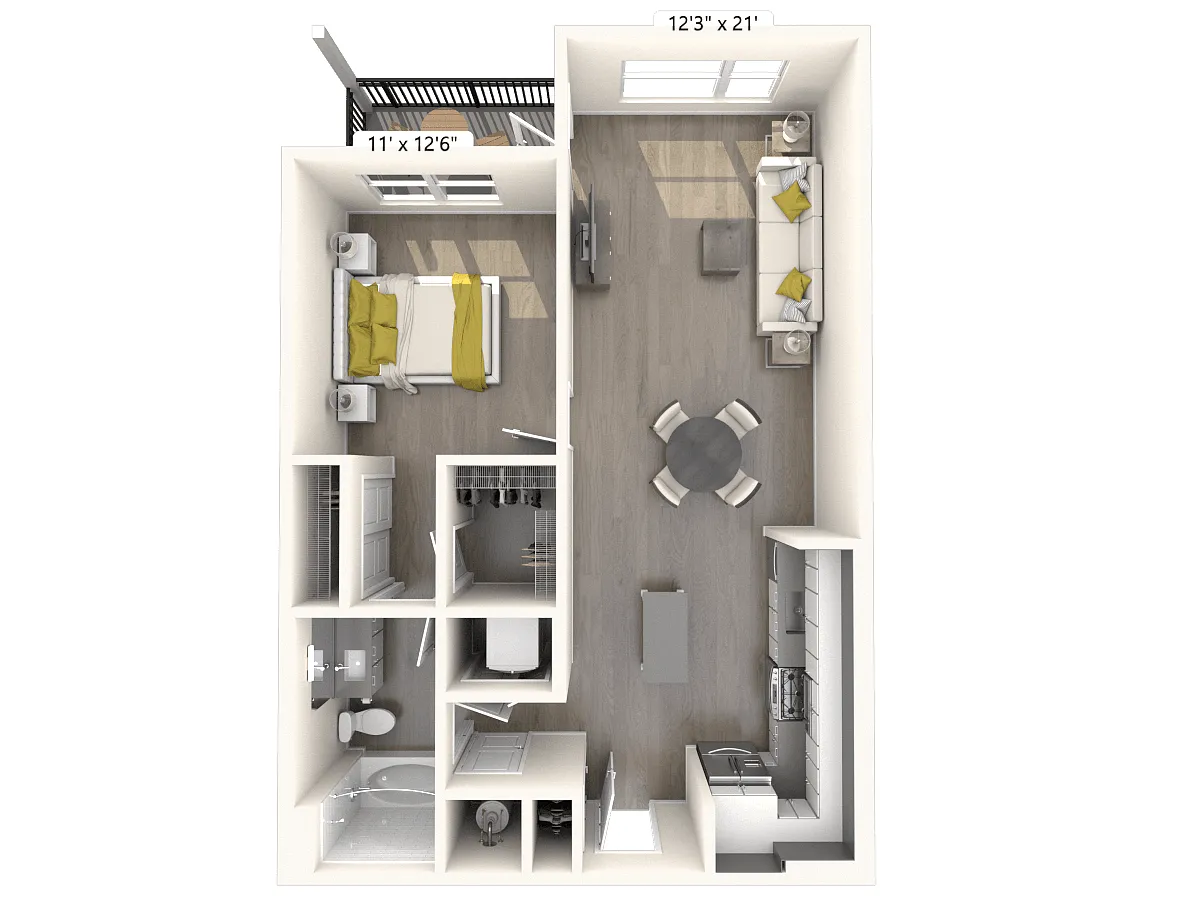 Floor plan AM15-scheme-1