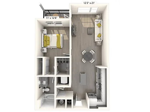 Floor plan AM15-scheme-1