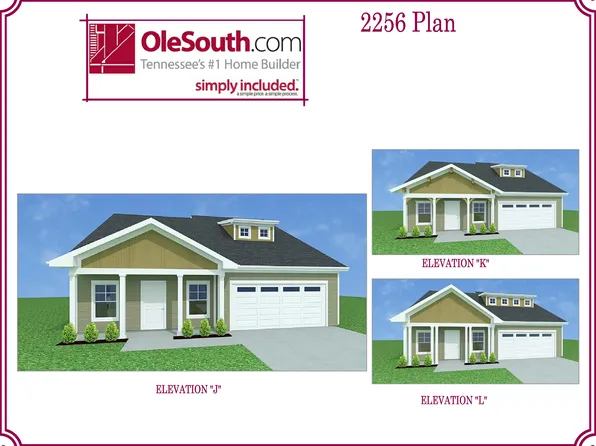 2256 Elevation JKL Plan, Robinson Meadows
