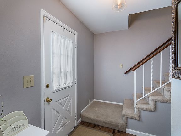 Front entry and stairs 