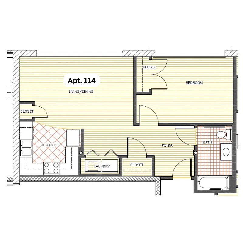Floor plan 114