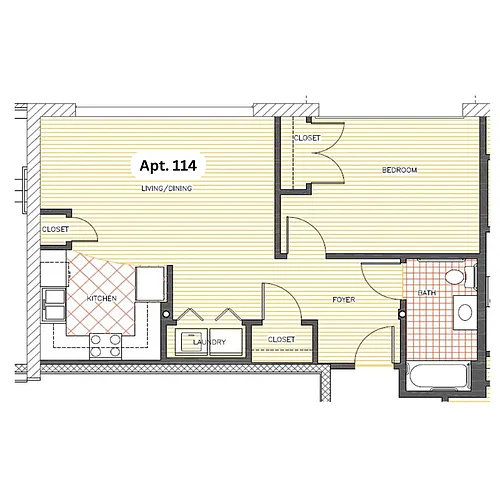 Floor plan 114