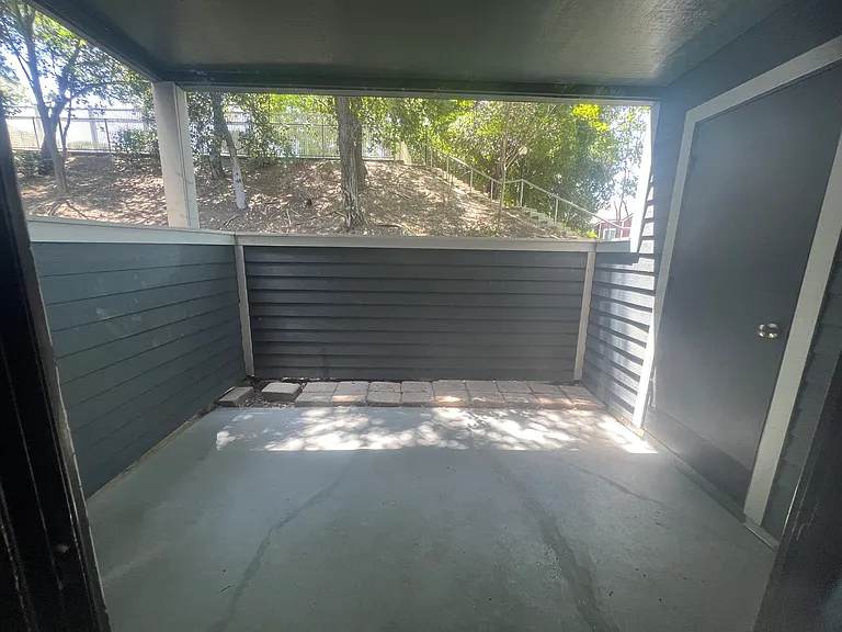 Covered patio