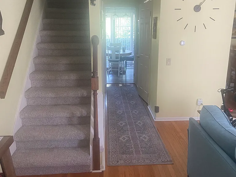 View from the front door