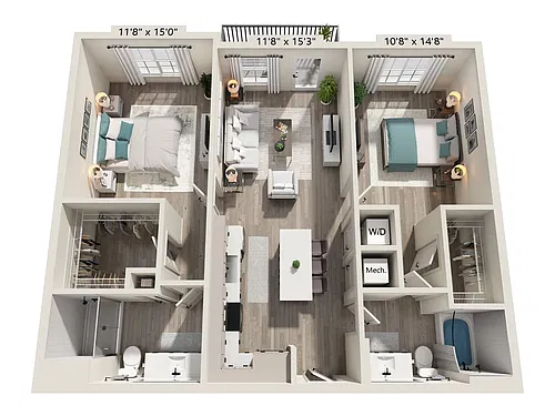 Floor plan B1